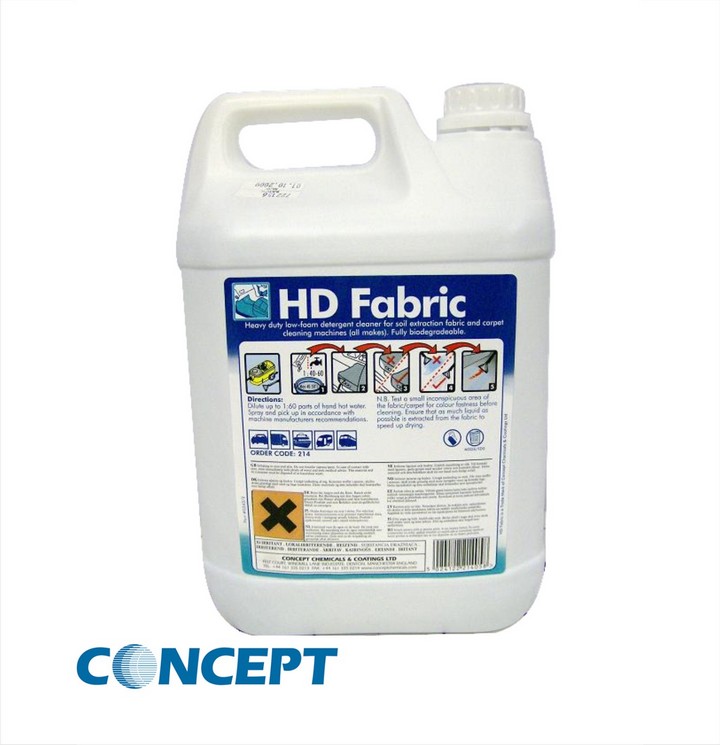 Concept HD Fabric Cleaner (5ltr)